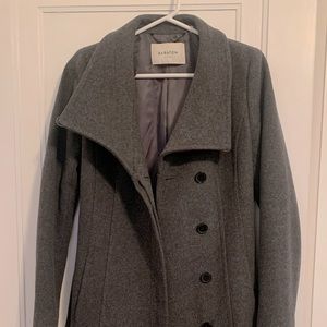 Grey Babaton coat, barely worn.